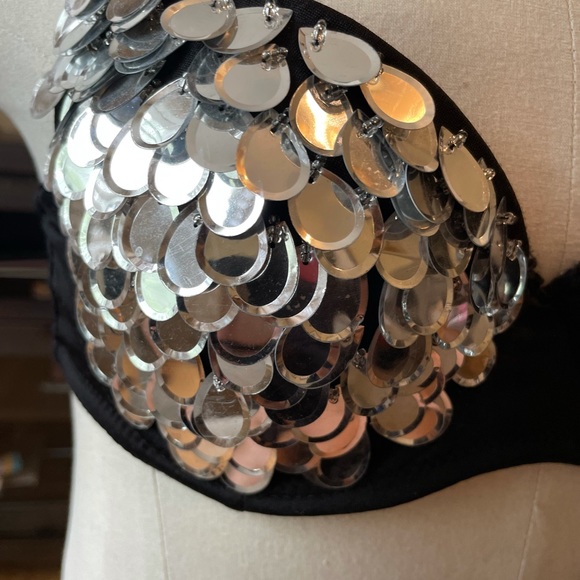 Body Central mirrored disco bra! - Picture 2 of 5